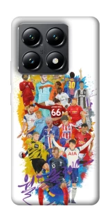 Чехол на Xiaomi 14T Football Abstract v2 фото 1 из 1