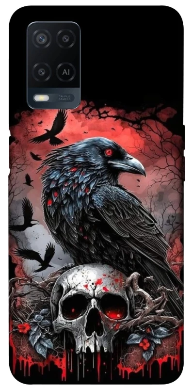 Чехол на Oppo A54 4G Death eagle фото 1 из 1
