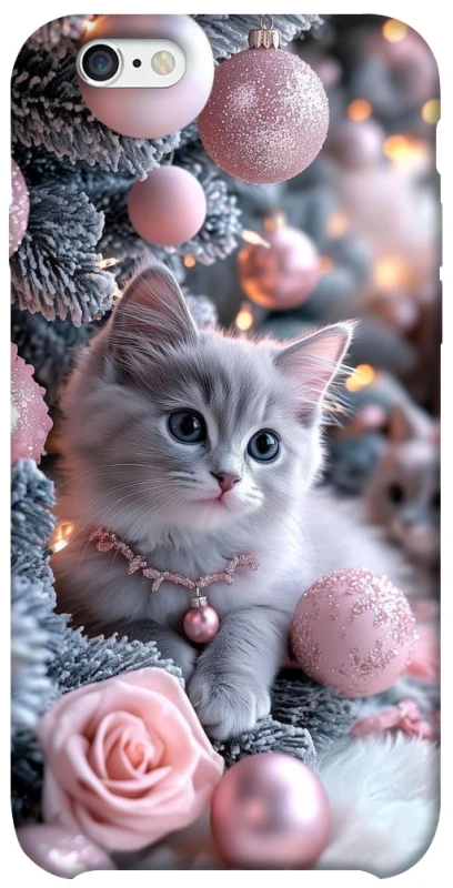 Чохол на Apple iPhone 6/6s (4.7") Christmas Kitty фото 1 з 1