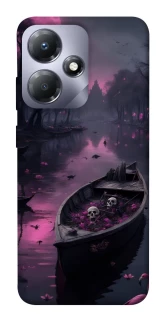 Чохол на Infinix Hot 30i Boat and flamingo фото 1 з 1