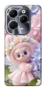 Чехол на Infinix Hot 40 Labubu & Flowers ver.1 фото 1 из 1