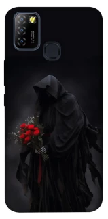 Чохол на Infinix Hot 10 Lite Dark Skeleton фото 1 з 1