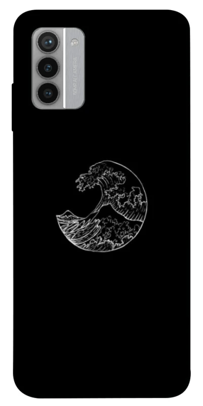 Чохол на Nokia G42 Black tsunami фото 1 Чохол на Nokia G42 Black tsunami фото 1 з 1