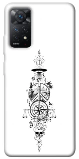 Чехол на Xiaomi Redmi Note 11 Pro 4G/5G Tattoo ver.7 фото 1 из 1