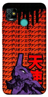 Чехол на TECNO POP 5 Евангелион фото 1 из 1