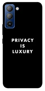 Чохол на TECNO Pop 5 LTE Privacy is luxury фото 1 з 1