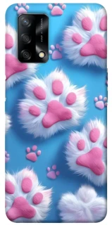 Чохол на Oppo A74 4G Cat paw фото 1 з 1