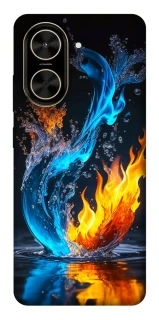 Чехол на Xiaomi Poco C71 Water And Fire фото 1 из 1