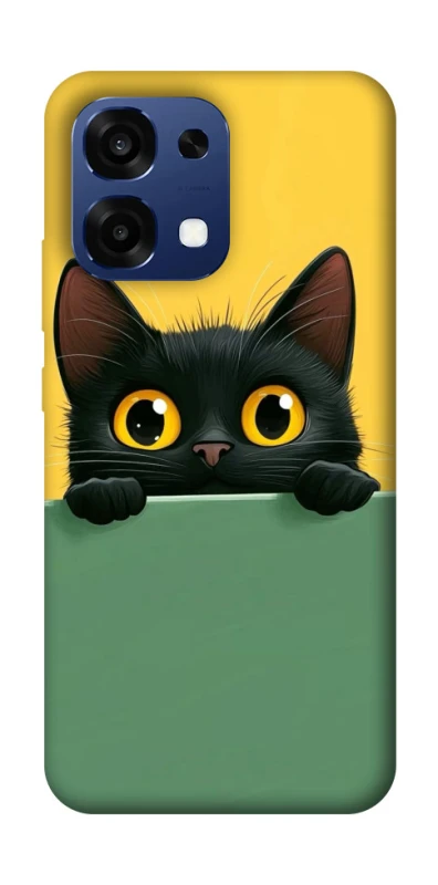 Чохол на Oppo A6 Pro 4G/5G Black cat v2 фото 1 з 2