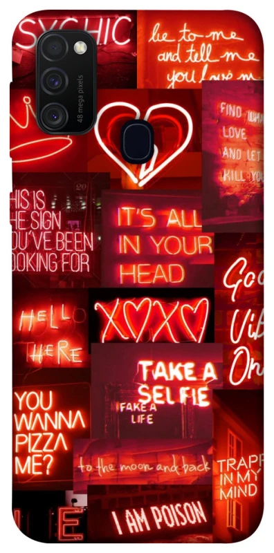 Чохол на Samsung Galaxy M21 Love collage ver.7 фото 1 з 1