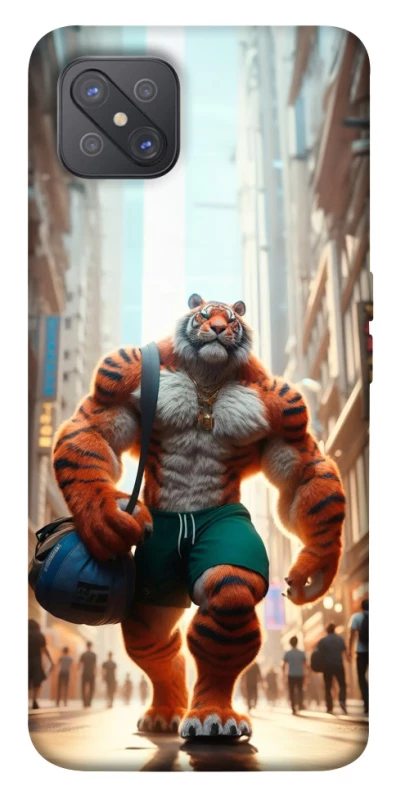 Чохол на Oppo A92s Тигр фото 1 з 1