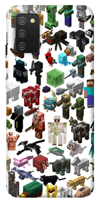 Чехол на Samsung Galaxy A02s Minecraft v4 фото 1 из 1