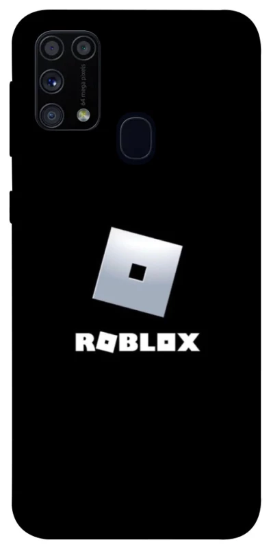 Чохол на Samsung Galaxy M31 Roblox logo black фото 1 з 1