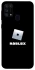 Чохол на Samsung Galaxy M31 Roblox logo black фото 1 з 1
