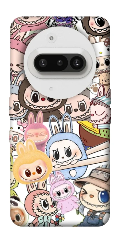 Чохол на Nothing Phone (3a) All Labubus фото 1 з 1