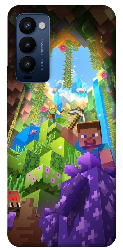 Чехол на TECNO Camon 18 Minecraft forever фото 1 из 1