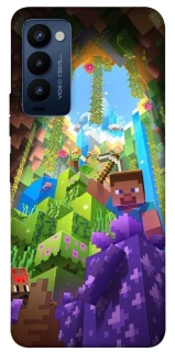 Чехол на TECNO Camon 18 Minecraft forever фото 1 из 1