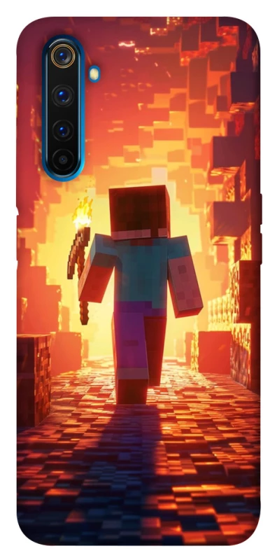 Чехол на Realme 6 Pro Minecraft adventure фото 1 из 1