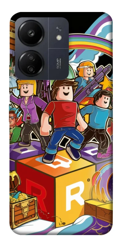 Чохол на Xiaomi Redmi 13C Roblox family фото 1 з 1