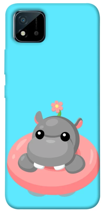 Чохол на Realme C20 Adopt Me Hippo Floatie фото 1 з 1