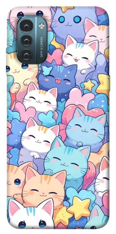 Чехол на Nokia G21 Funny Kittens ver.3 фото 1 из 1