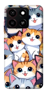 Чохол на ZTE Blade A35 4G Cute Cat v2 фото 1 з 1