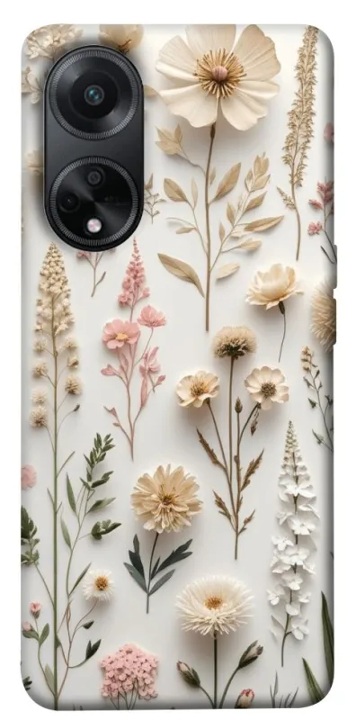 Чохол на Oppo A58 4G Floral design ver.1 фото 1 з 1