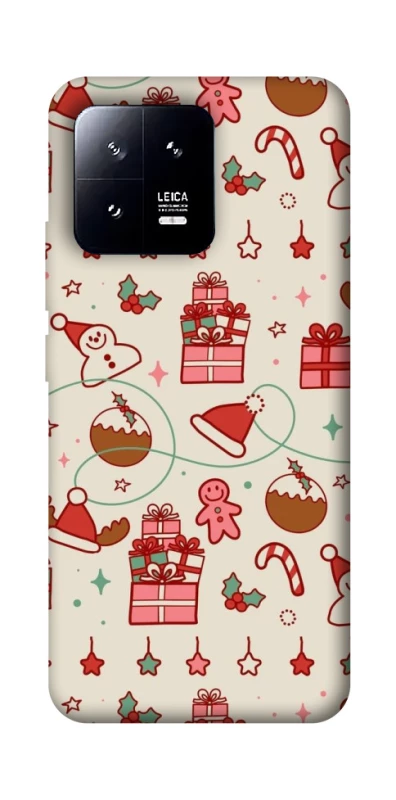 Чехол на Xiaomi 13 Новогодний v14 фото 1 из 1