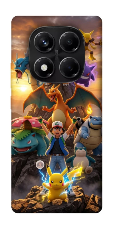 Чехол на Xiaomi Redmi Note 14 Pro 5G Pokemon фото 1 из 1