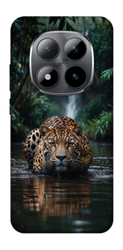 Чохол на Xiaomi Redmi Note 15 Pro 5G Leopard in water фото 1 з 1