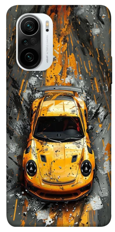 Чохол на Xiaomi Redmi K40 / K40 Pro / K40 Pro+ / Poco F3 Drawn Porsche фото 1 з 1
