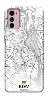 Чохол на Motorola Moto G42 Kiev white map фото 1 з 1
