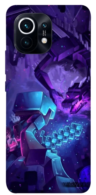 Чохол на Xiaomi Mi 11 Minecraft dragon фото 1 з 1