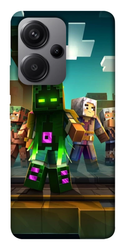 Чохол на Xiaomi Redmi Note 13 Pro+ Minecraft dungeon фото 1 з 1