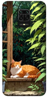 Чохол на Xiaomi Redmi Note 9s / Note 9 Pro / Note 9 Pro Max red cat фото 1 з 1