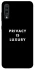 Чохол на Samsung Galaxy A70 (A705F) Privacy is luxury фото 1 з 1