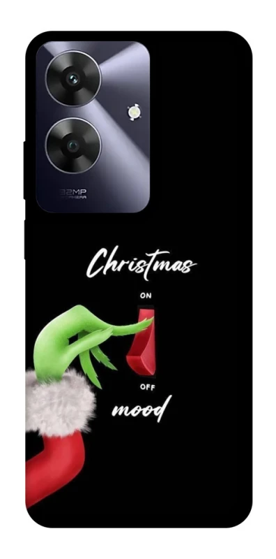 Чехол на Realme Note 60 Grinch mood фото 1 из 1