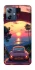 Чехол на Motorola Moto G54 Power Porsche at sunset фото 1 из 1