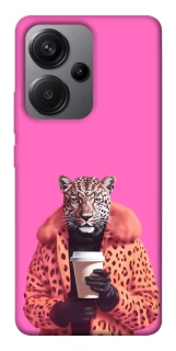 Чехол на Xiaomi Redmi Note 13 Pro+ Леопард с кофе фото 1 из 1