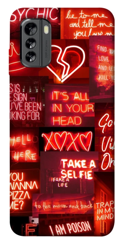 Чохол на Nokia G60 Love collage ver.7 фото 1 з 1