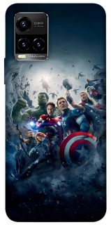 Чехол на Vivo Y21 / Y33s Marvel heroes фото 1 из 1