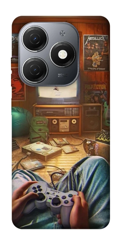 Чехол на TECNO Spark 20 Retro style v2 фото 1 из 1