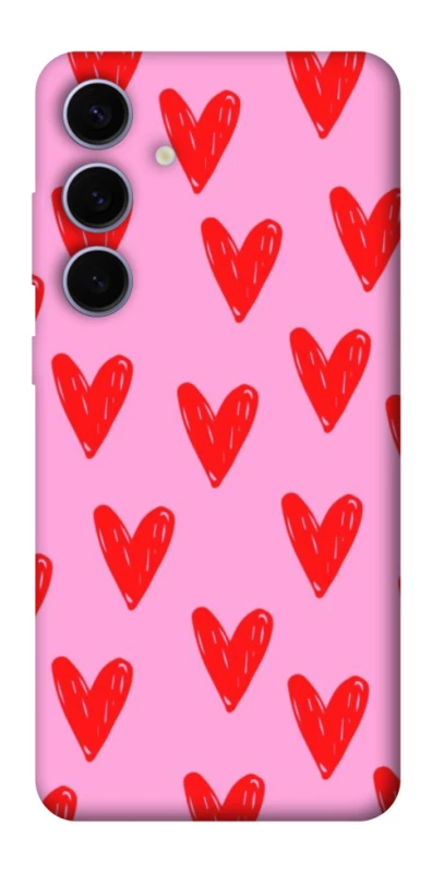 Чохол на Samsung Galaxy S25+ Red hearts 2 фото 1 з 1