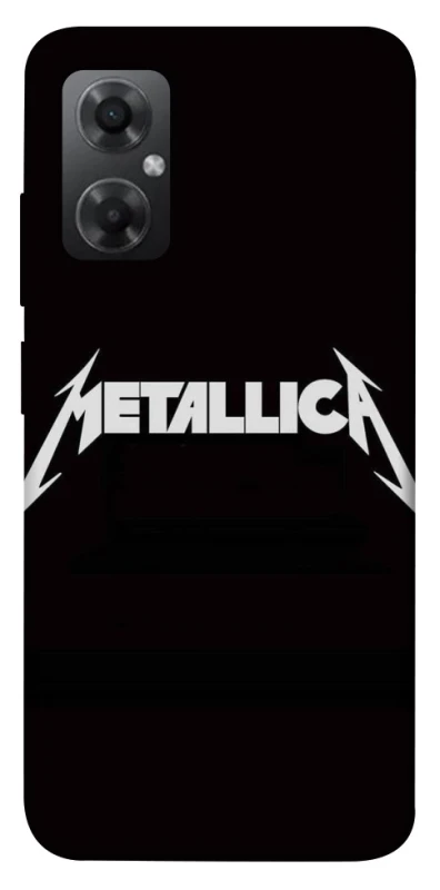 Чехол на Xiaomi Redmi Note 11R Metallica logo фото 1 Чехол на Xiaomi Redmi Note 11R Metallica logo фото 1 из 1