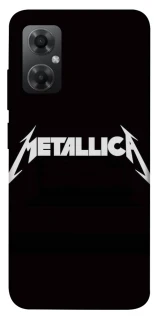 Чехол на Xiaomi Redmi Note 11R Metallica logo фото 1 Чехол на Xiaomi Redmi Note 11R Metallica logo фото 1 из 1