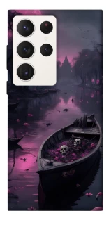 Чехол на Samsung Galaxy S23 Ultra Boat and flamingo фото 1 из 1