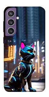 Чехол на Samsung Galaxy S23 FE Cyber cat фото 1 из 1