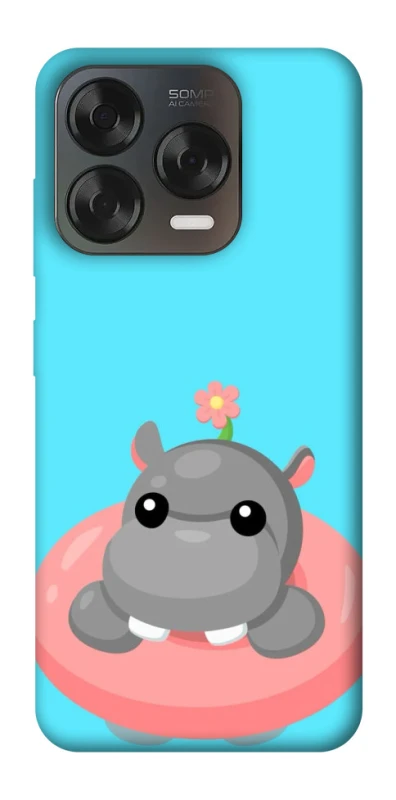 Чохол на ZTE Blade V70 Design Adopt Me Hippo Floatie фото 1 з 2