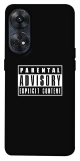 Чохол на Oppo Reno 8T 4G Parental Advisory Label фото 1 з 1