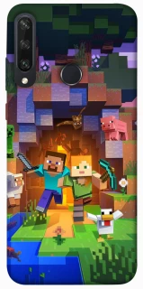 Чехол на Huawei Y6p Minecraft game фото 1 из 1